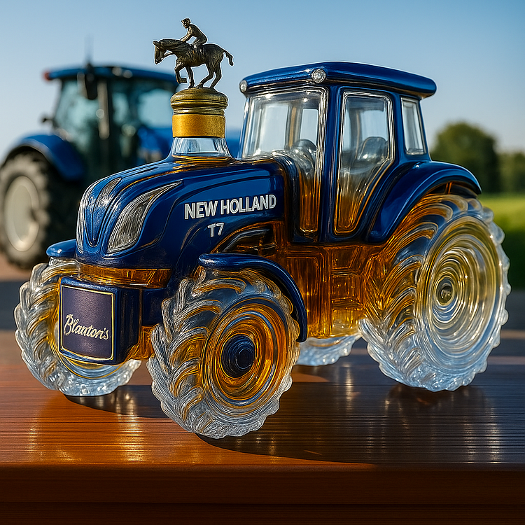 New Holland T7 whisky decanter – detail view 7