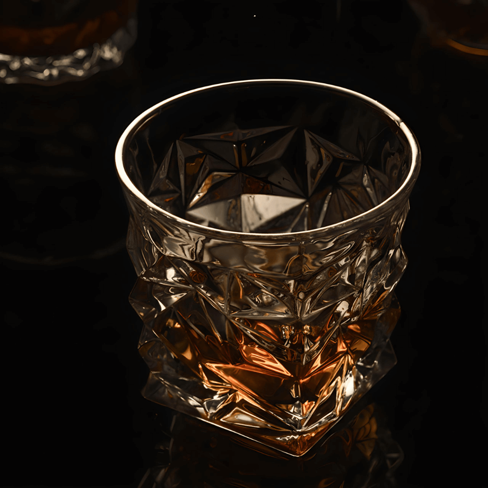 Kaze Japanese crystal whisky glass – detail view 6