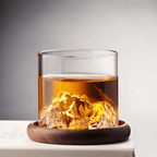 Mount Fuji Japanese crystal whisky glass – detail view 7