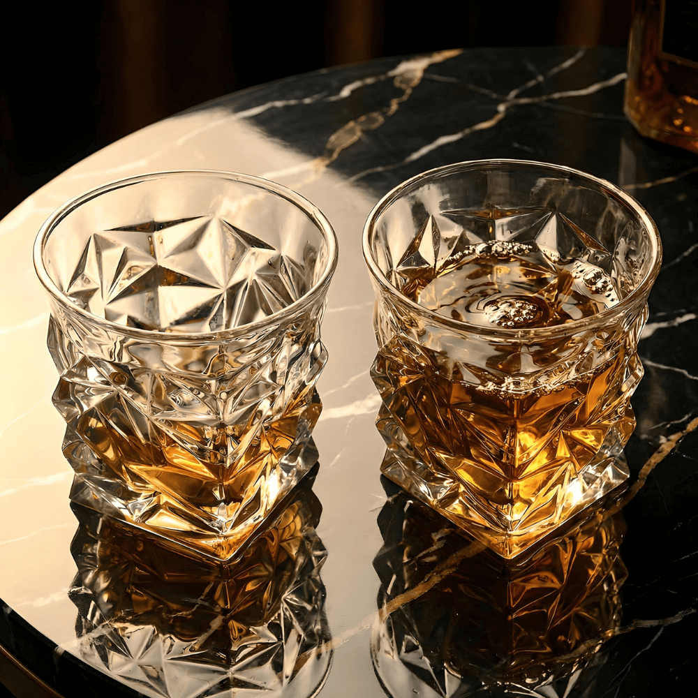 Kaze Japanese crystal whisky glass – detail view 4