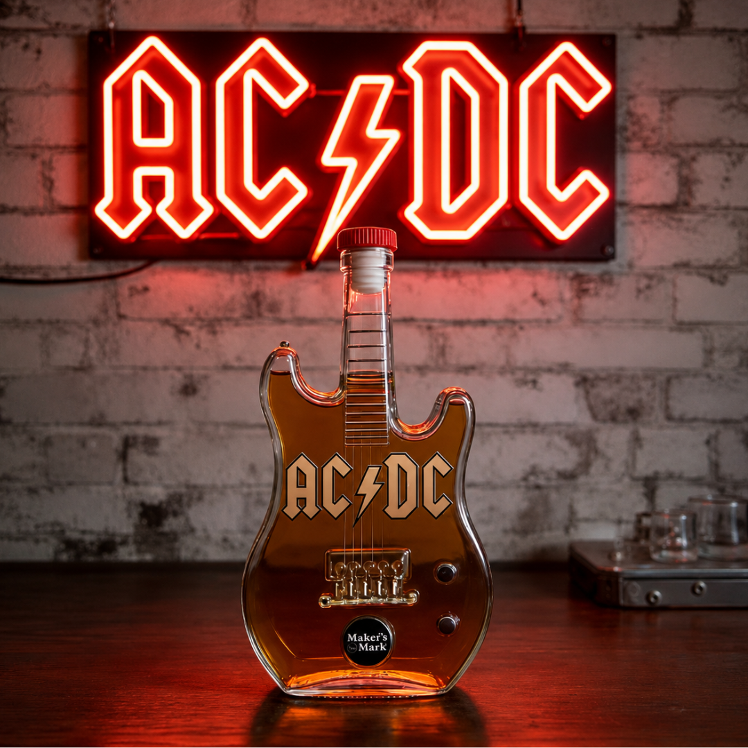 AC/DC Guitar Edition whisky decanter – detail view 2