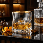 Hoshi Gold Japanese crystal whisky glass – detail view 4