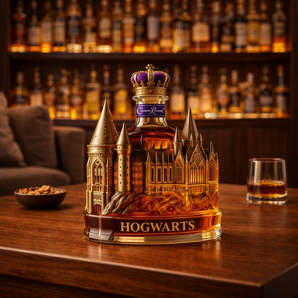 Hogwarts Castle Edition whisky decanter – detail view 4