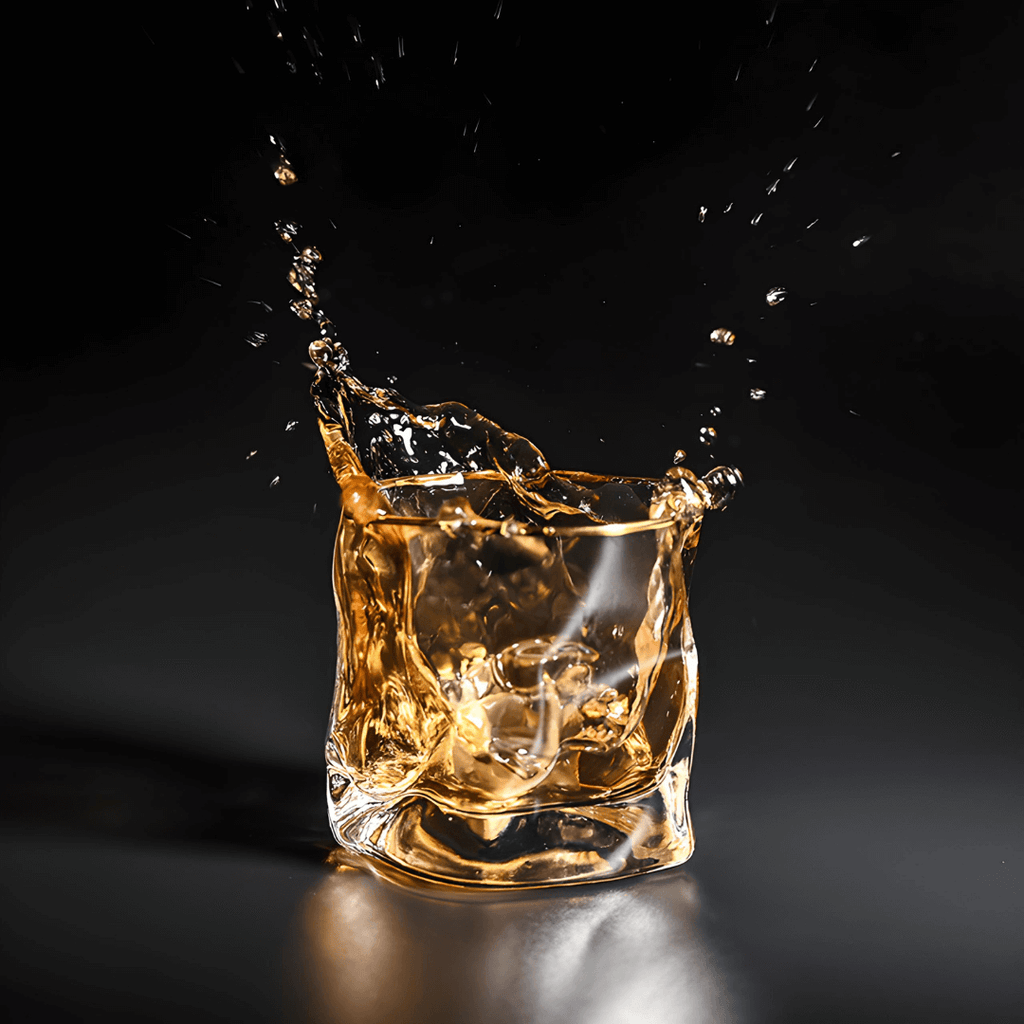 Hoshi Japanese crystal whisky glass – detail view 5