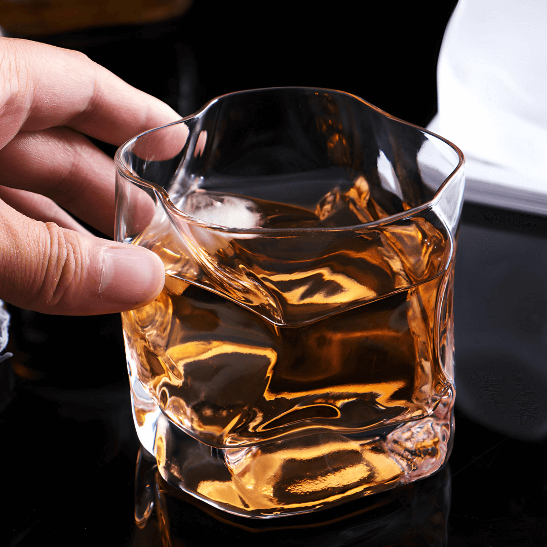 Hoshi Japanese crystal whisky glass – detail view 8