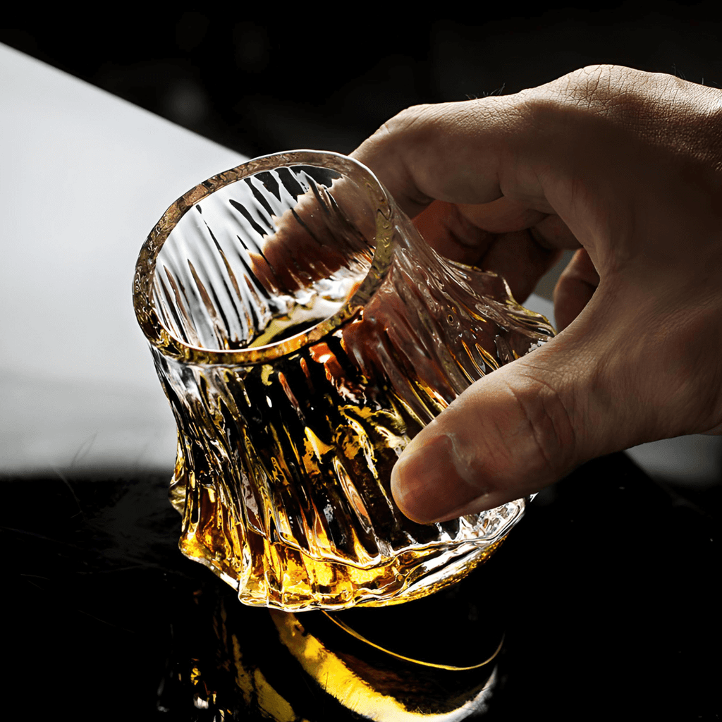 Yama Japanese crystal whisky glass – detail view 7