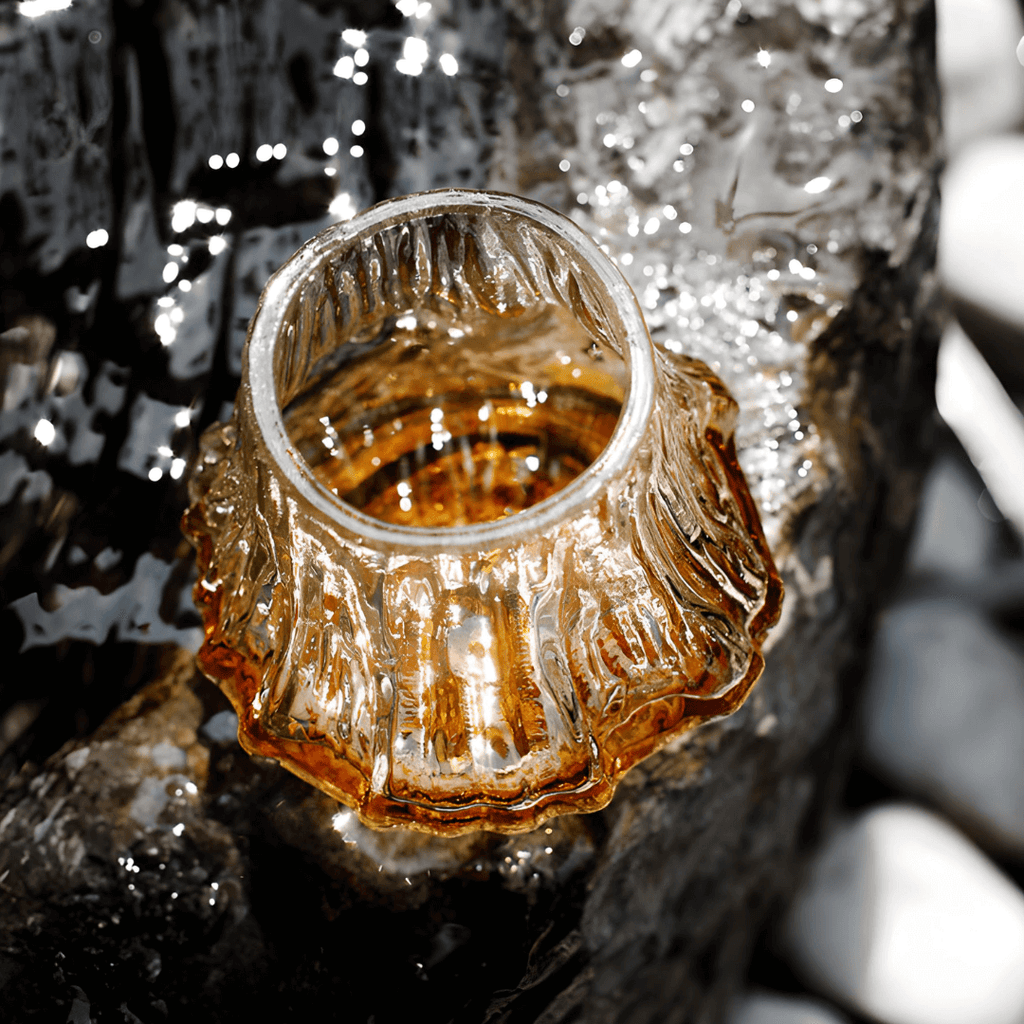 Yama Japanese crystal whisky glass – detail view 2
