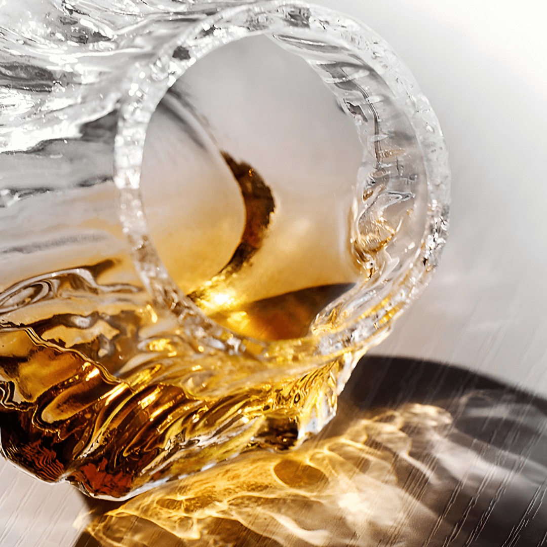 Yama Japanese crystal whisky glass – detail view 5
