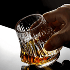 Yama Japanese crystal whisky glass – detail view 4