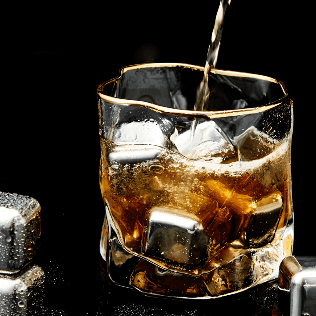 Hoshi Gold Japanese crystal whisky glass – detail view 11
