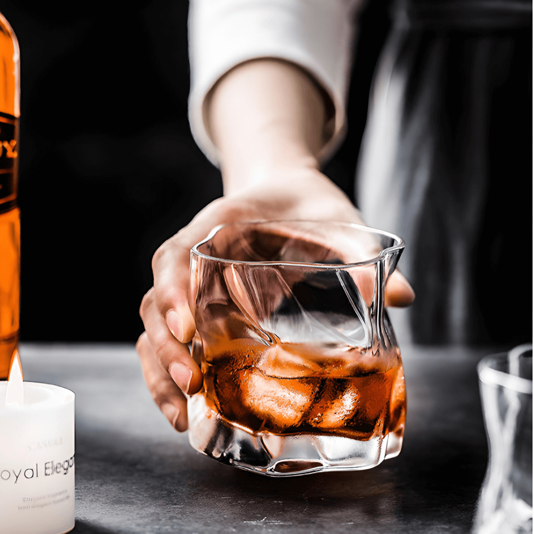 Hoshi Japanese crystal whisky glass – detail view 9