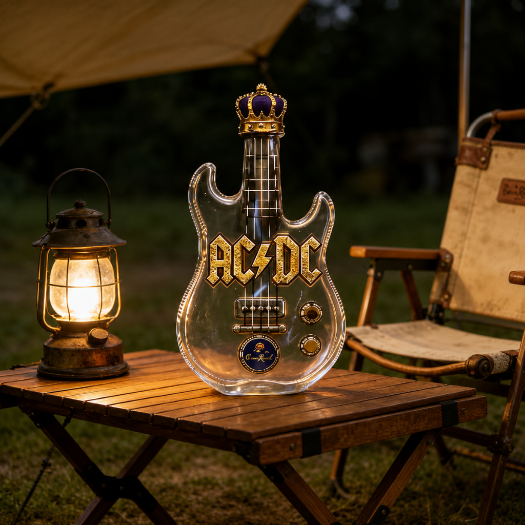 AC/DC Guitar Edition whisky decanter – detail view 3