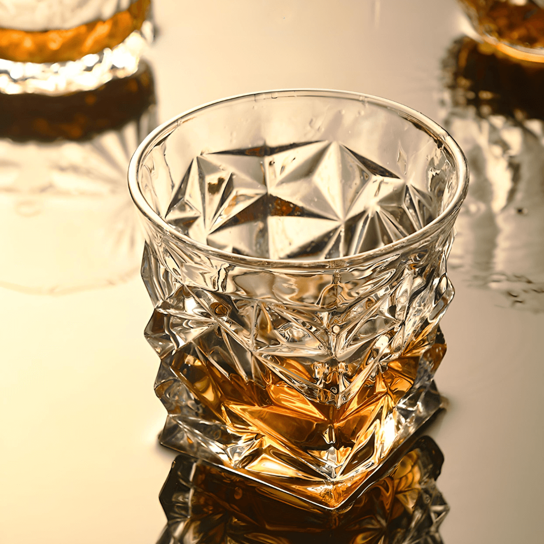 Kaze Japanese crystal whisky glass – detail view 10