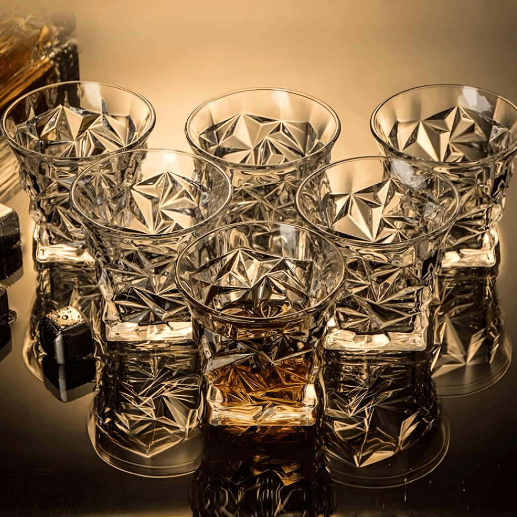 Kaze Japanese crystal whisky glass – detail view 8