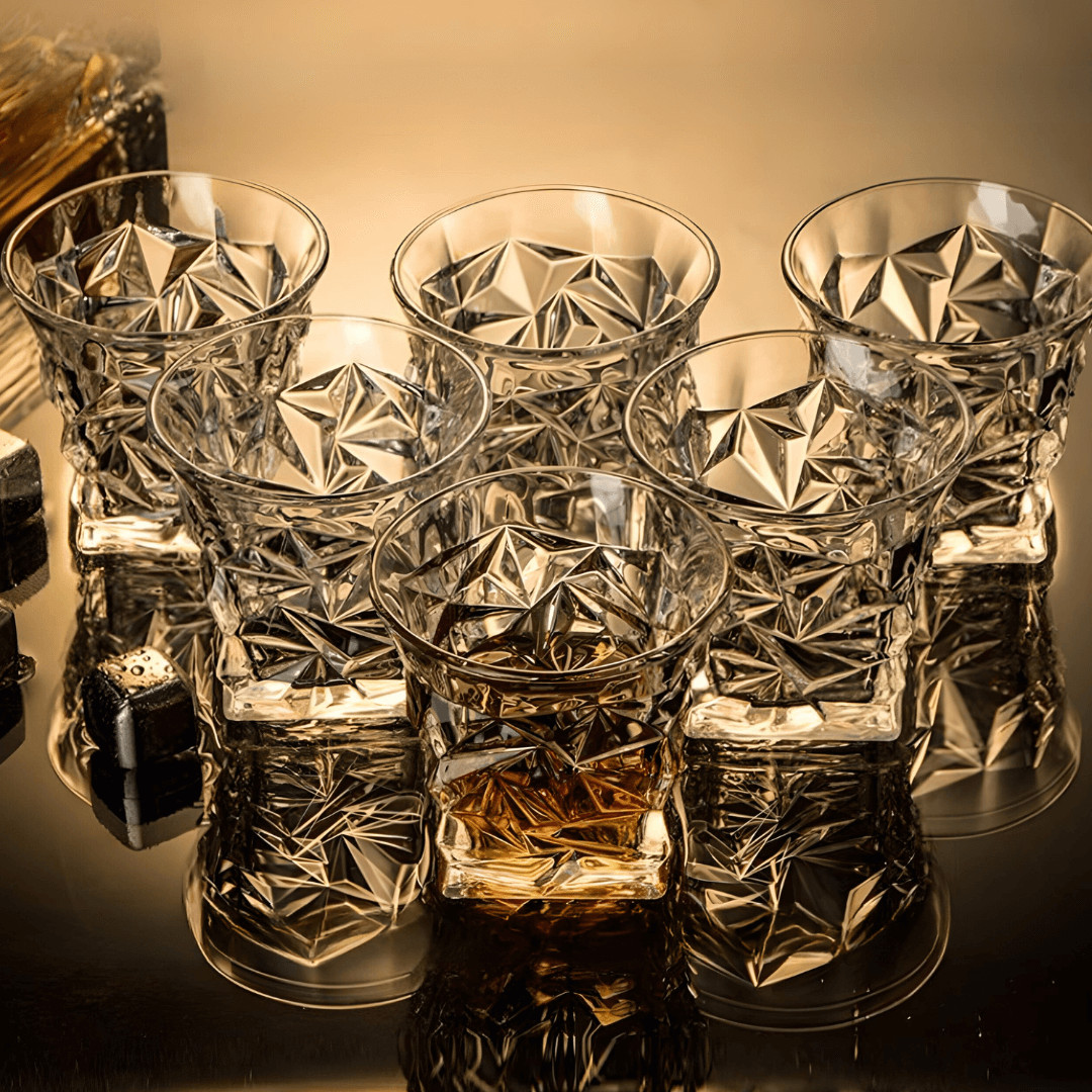 Kaze Japanese crystal whisky glass – detail view 8