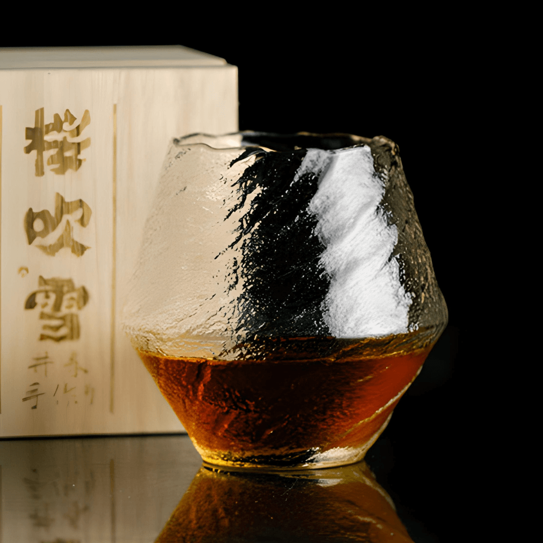 Yume Japanese crystal whisky glass – detail view 11