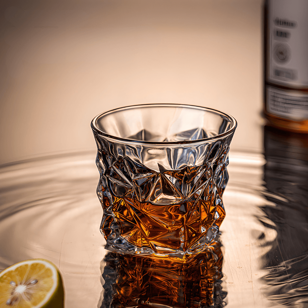 Kaze Japanese crystal whisky glass – detail view 5
