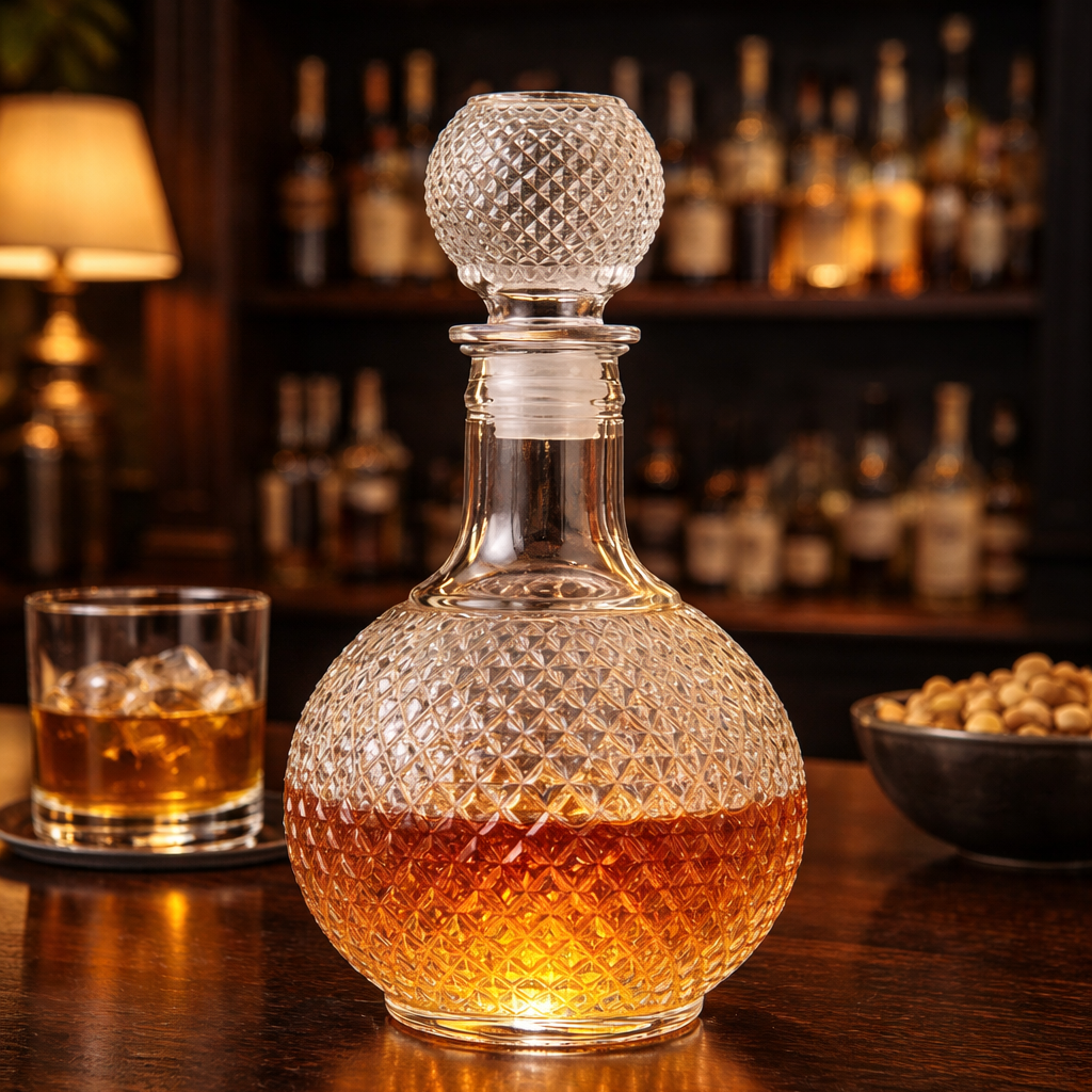 Diamond Cut whisky decanter – detail view 7