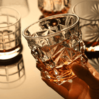 Kaze Japanese crystal whisky glass – detail view 9