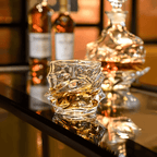 Arashi Japanese crystal whisky glass – detail view 8