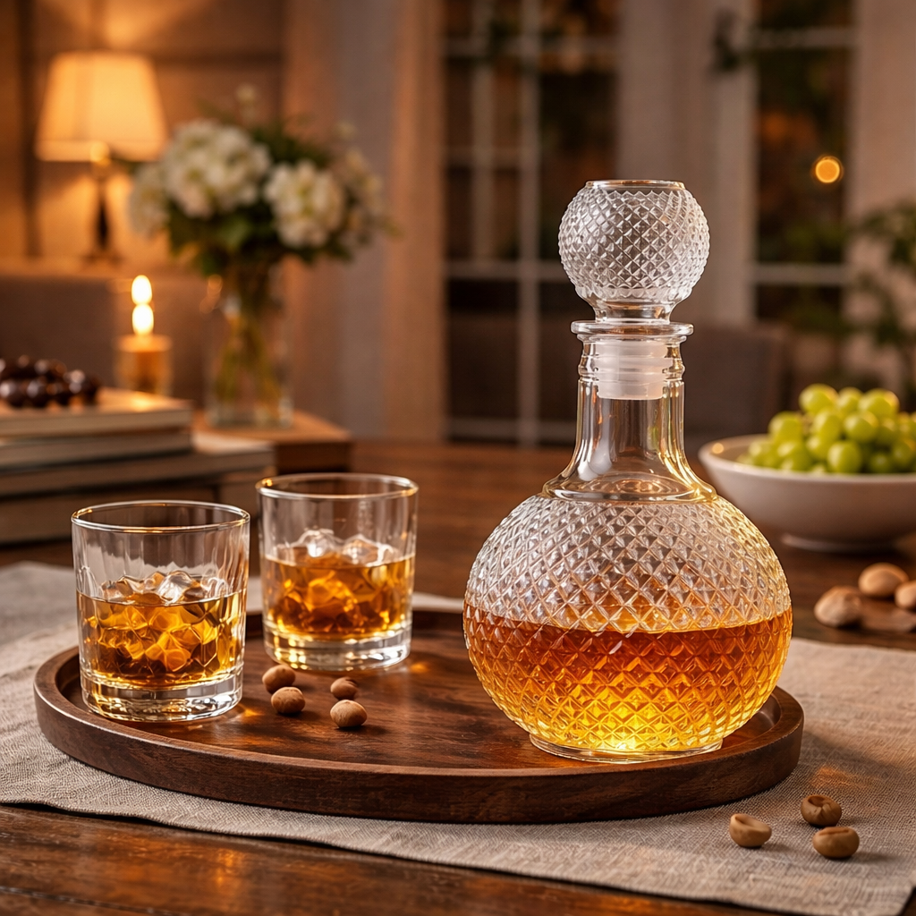 Diamond Cut whisky decanter – detail view 5