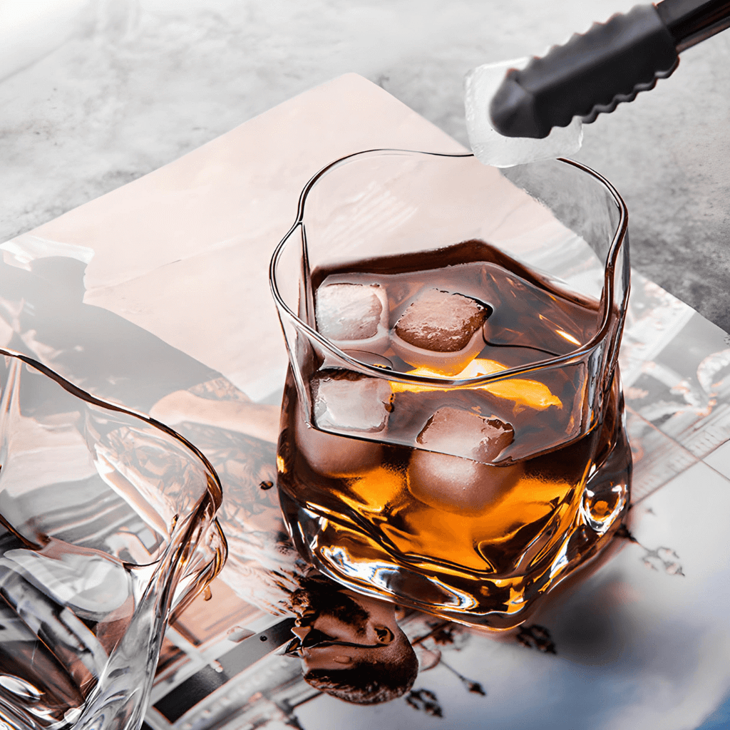 Hoshi Japanese crystal whisky glass – detail view 4