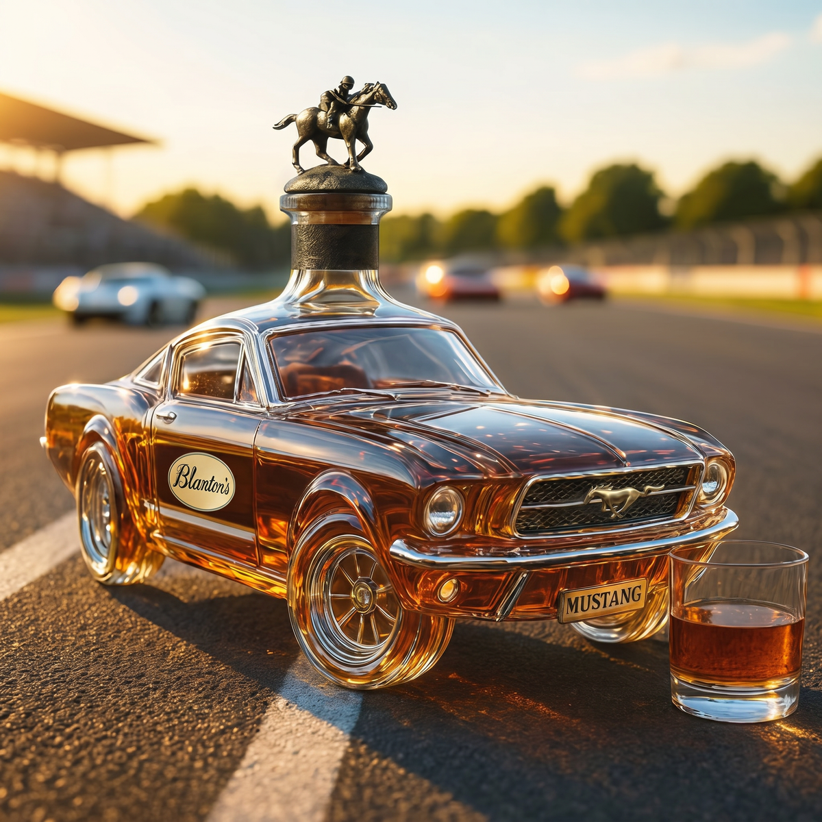 Mustang Edition whisky decanter – detail view 6