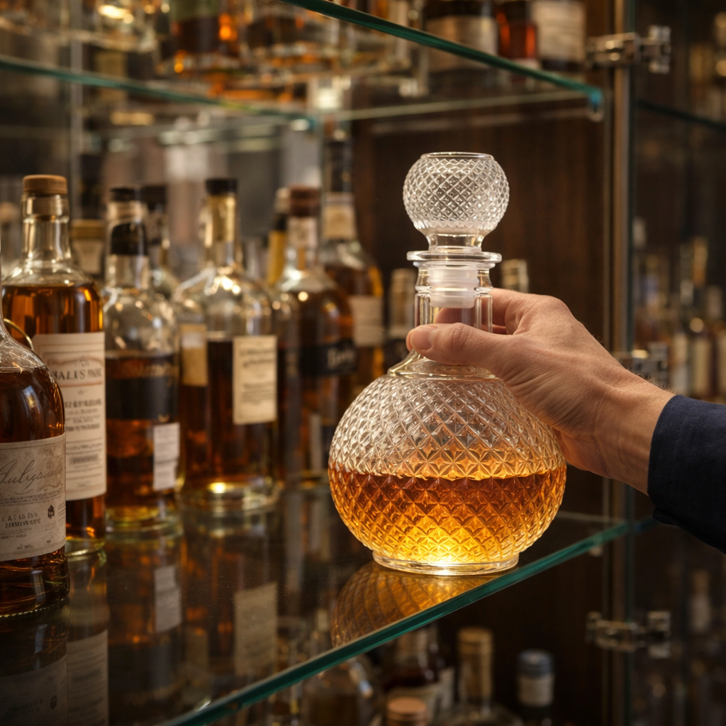Diamond Cut whisky decanter – detail view 4