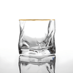 Hoshi Gold Japanese crystal whisky glass – detail view 5