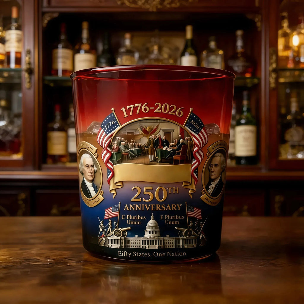 250th Anniversary whisky decanter and glass set – detail view 6