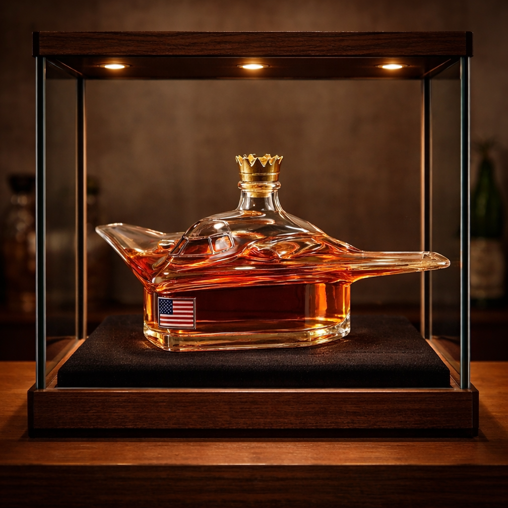 B-2 Bomber whisky decanter – detail view 3