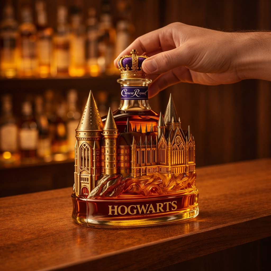 Hogwarts Castle Edition whisky decanter – detail view 6