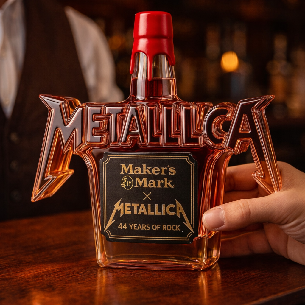Metallica Edition whisky decanter – detail view 3
