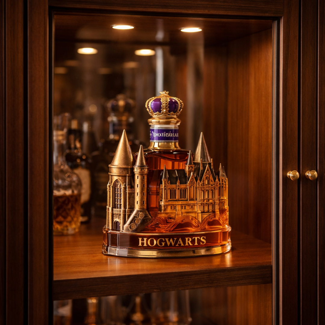 Hogwarts Castle Edition whisky decanter – detail view 3