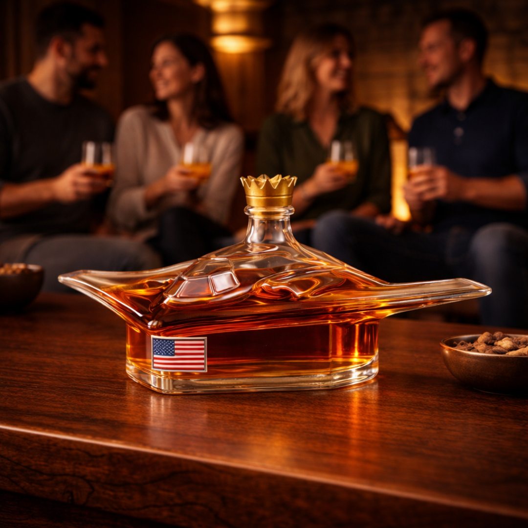 B-2 Bomber whisky decanter – detail view 4