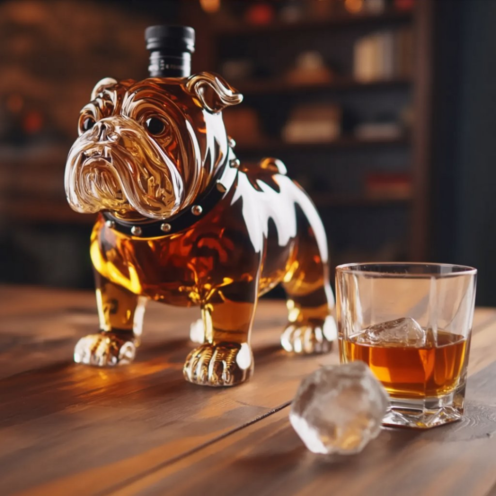 Bulldog Edition whisky decanter – detail view 2
