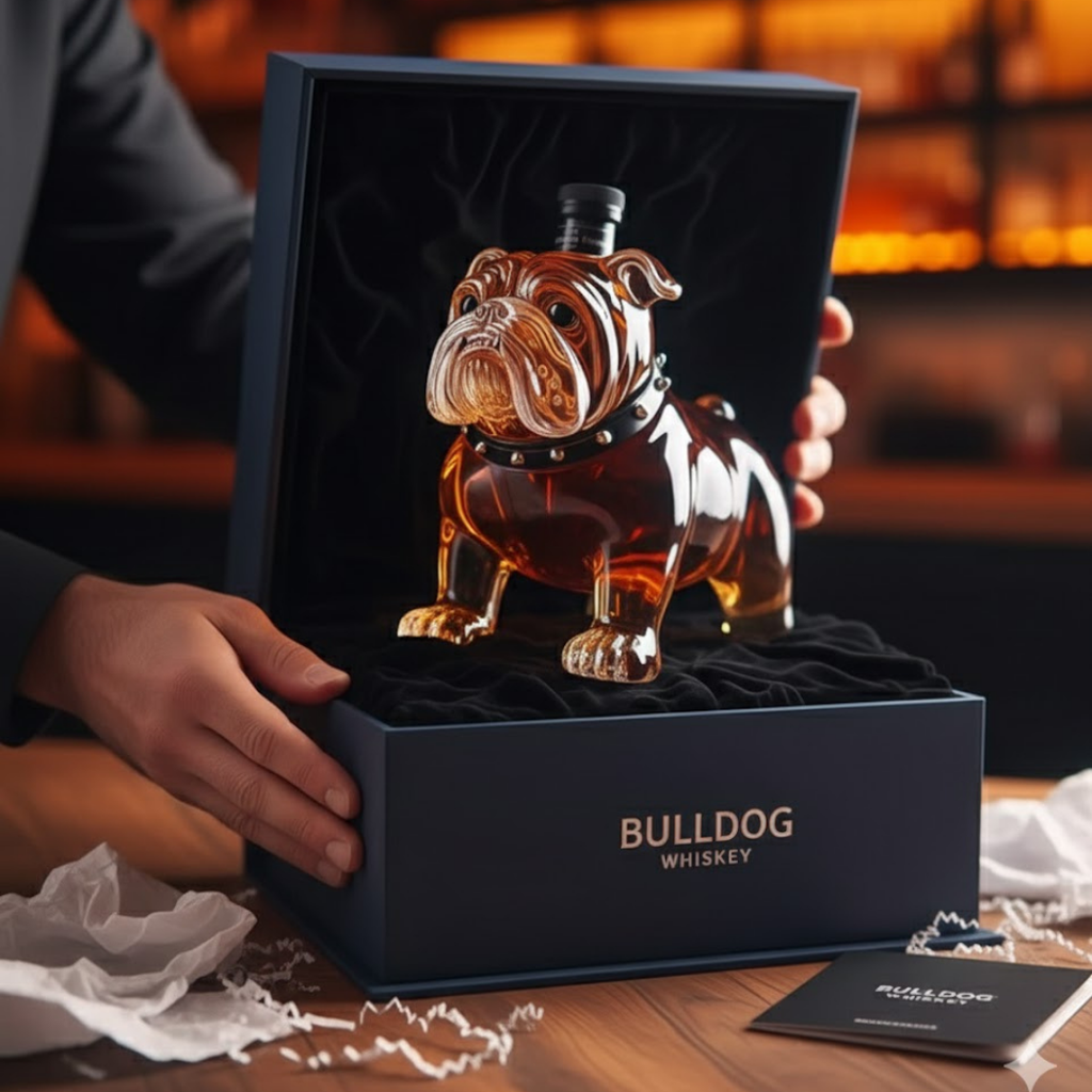 Bulldog Edition whisky decanter – detail view 3