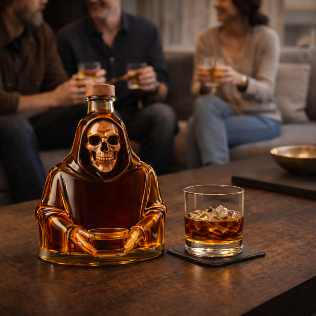 Death's Edition whisky decanter – detail view 9