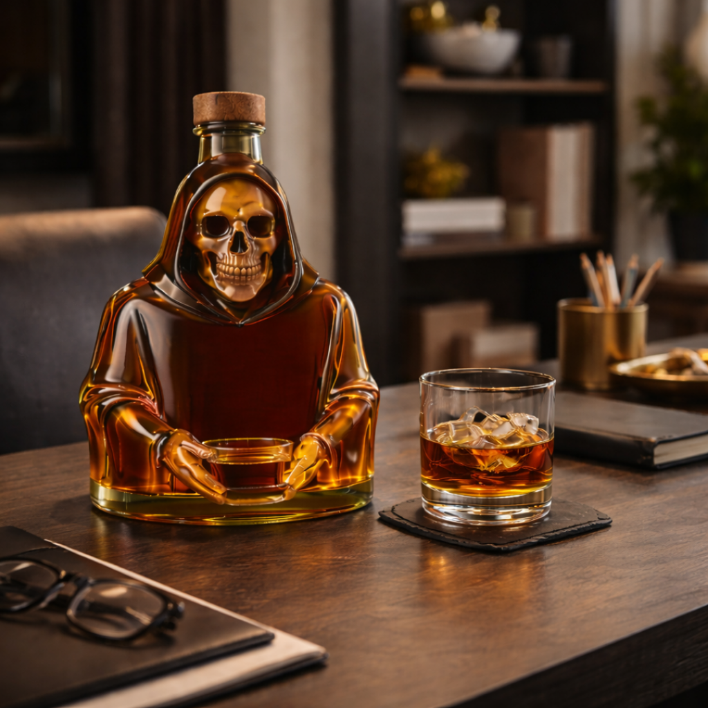 Death's Edition whisky decanter – detail view 3