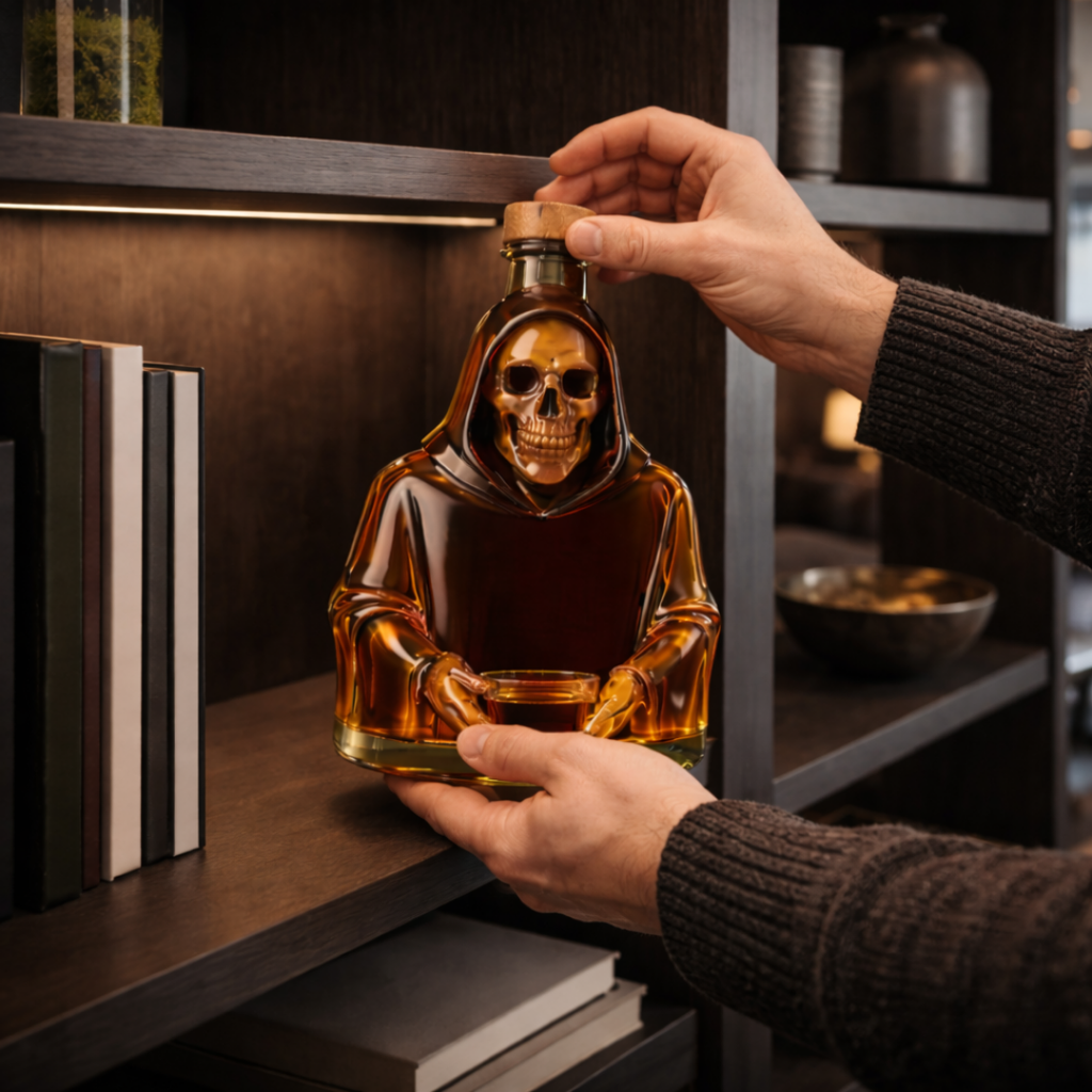 Death's Edition whisky decanter – detail view 5