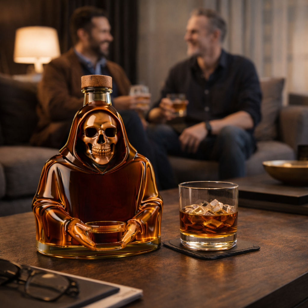 Death's Edition whisky decanter – detail view 6