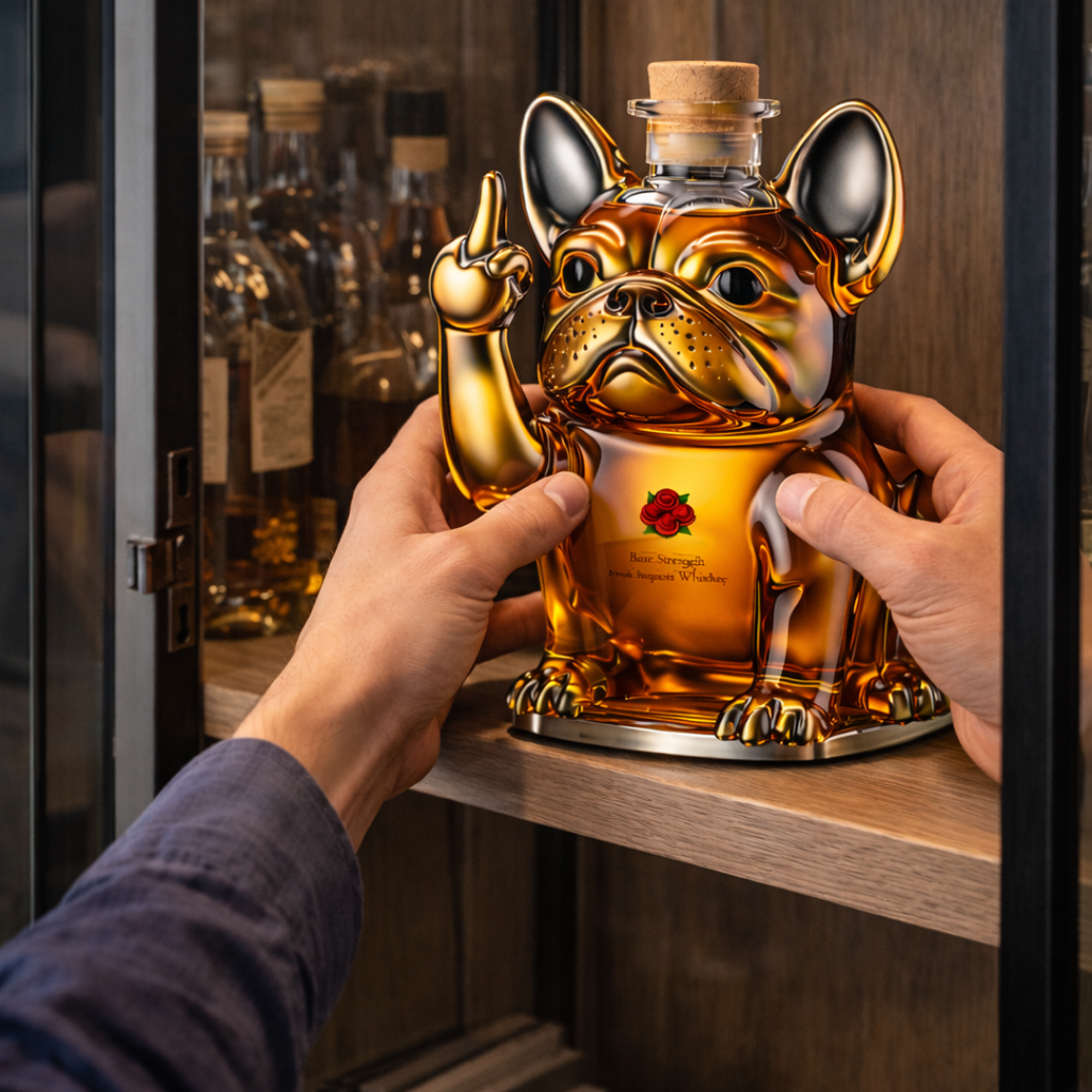 Dog Edition whisky decanter – detail view 4