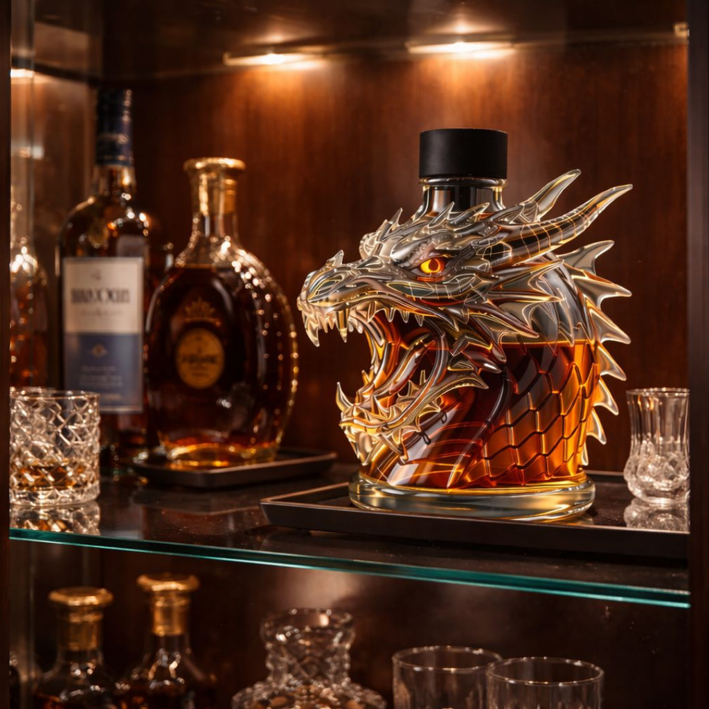 Dragon Edition whisky decanter – detail view 2