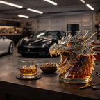 Dragon Edition whisky decanter – detail view 3