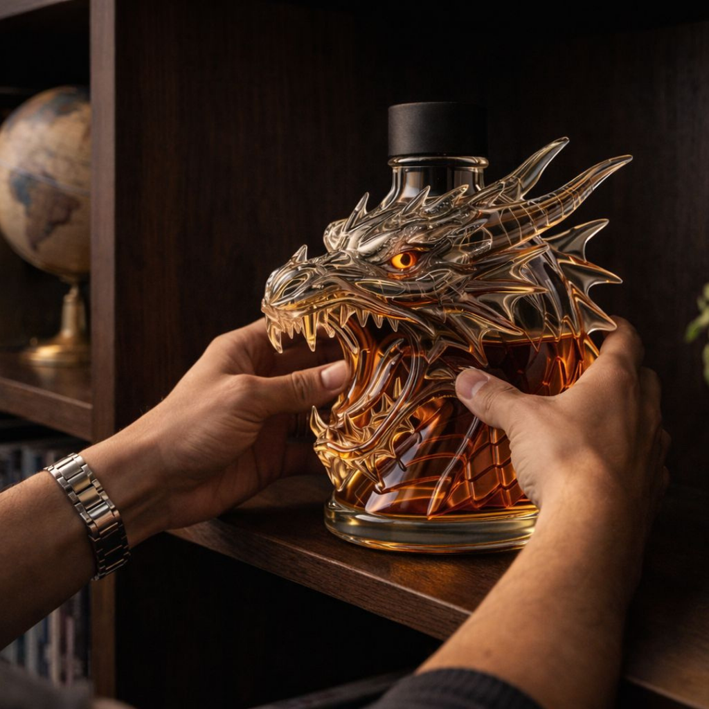 Dragon Edition whisky decanter – detail view 5
