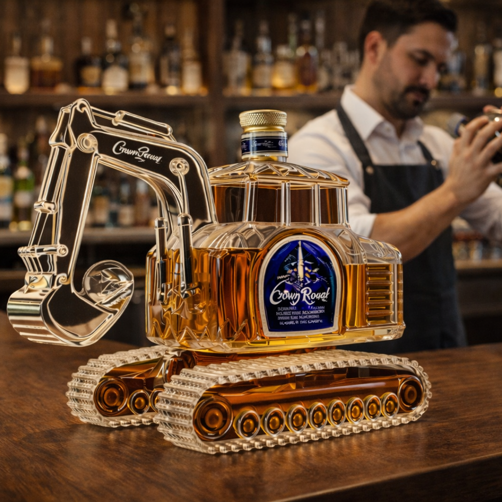 Excavator Edition whisky decanter – detail view 3