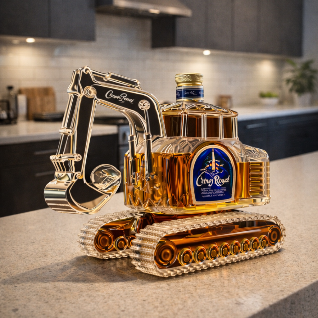 Excavator Edition whisky decanter – detail view 5