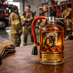 Fire Extinguisher Edition whisky decanter – detail view 2