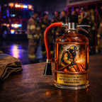 Fire Extinguisher Edition whisky decanter – detail view 4