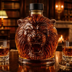Lion Edition whisky decanter – detail view 2